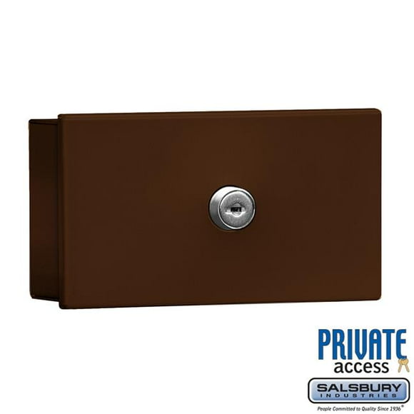 Salsbury 1080ZP Industries 6 x 3,25 x 2 Po Porte-clés Salsbury - Monté en Surface - Accès Privé&44; Bronze
