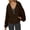 AL12_Brown, variant on Womens Windbreaker Lightweight Jackets Hooded Quarter Zip Pullover Half Zip Windproof Coats Casual Hiking Outdoor Top with Pockets Khaki XL