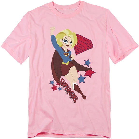 DC Comics Superhero Girls T-Shirt Supergirl Unisex Graphic Tee For Men & Women