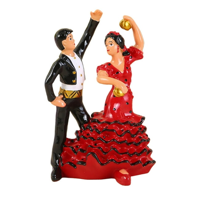 Figura de novia y novio, colección de resina, adorno de escritorio moderno, figura de pareja borde negro
