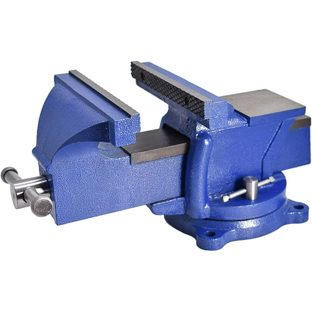 PETU 6Inch Heavy Duty Bench Vises Tool with Swivel Base, Metal