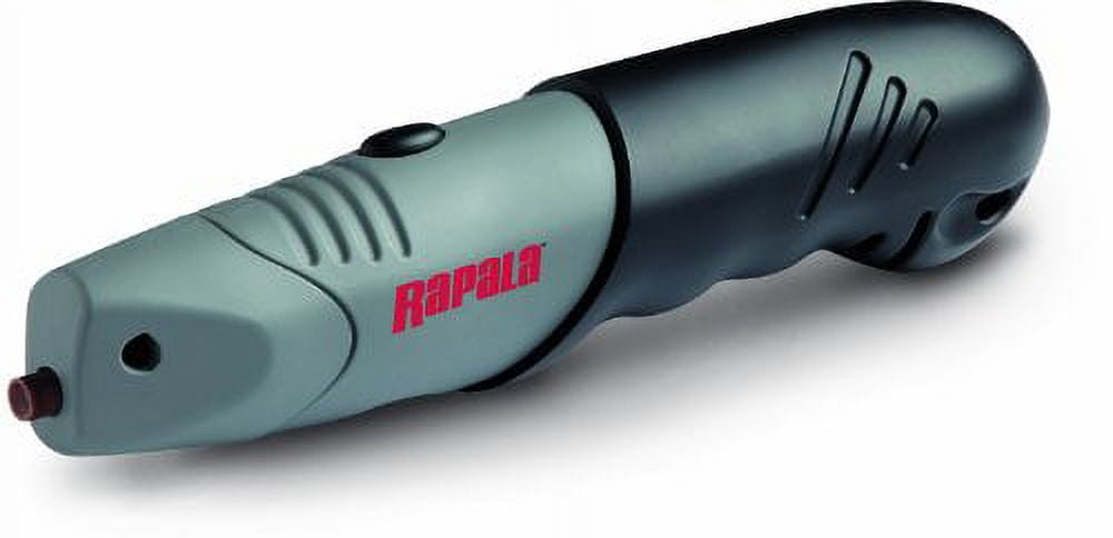 Rapala Line Remover Fishing Tool with Built-In Hook Sharpener and High Torque Motor Included