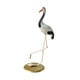 thumbnail image 3 of Estatua de grulla, creativa, decorativa, escultura de animal, figura de grulla para patio Cabeza inclinada, 3 of 9