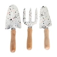 thumbnail image 1 of jinwen 3 Pieces Mini Garden Tools Anti Rust with Shovels and Rake for Potted Plants, 1 of 9