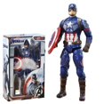 thumbnail image 4 of Marvel 18cm en la acción Iron Man figura de juguete de mano Spider-Man Capitán América verde gigante Hulk Thanos Anime vengadores modelo muñeca, 4 of 5