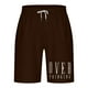 thumbnail image 4 of Mens Casual Shorts Lace-Up Elástico Cintura Bolsillo Ejercicio Fitness Hogar Pantalones de Media Longitud para Diario, 4 of 4