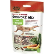 Zilla Reptile Munchies - Omnivore Mix with Calcium [Reptile, Foods Dry] 4 oz