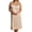 Nude, variant on Women's Shadowline 6319X Plus Size Adjustable Length Full Slip (Black 52)