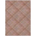 thumbnail image 2 of Addison Rugs Chantille Indoor/Outdoor Transitional Plaid Pink Machine Washable Rectangle Rug, 3' x 5', 2 of 8