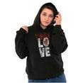 thumbnail image 5 of True Love Romantic Valentines Day Hoodie Sweatshirt Women Brisco Brands S, 5 of 6