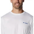 thumbnail image 4 of Columbia Men's PFG Terminal Tackle Bait Jumper Long Sleeve Shirt (White, Small, S), 4 of 5