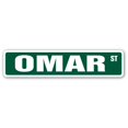 thumbnail image 1 of SignMission SS-OMAR 4 x 18 in. Childrens Name Room Street Sign - Omar, 1 of 1