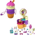 thumbnail image 1 of Polly Pocket Spin ‘n Surprise Compact Playset, Ice Cream Cone Shape, 1 of 9