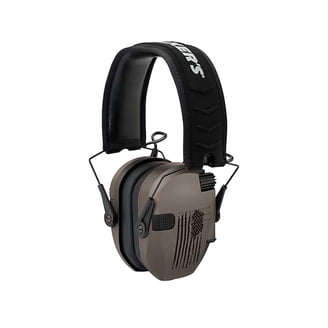 Walker's Razor Slim Quad Bluetooth Electronic Ear Muffs Flat Dark