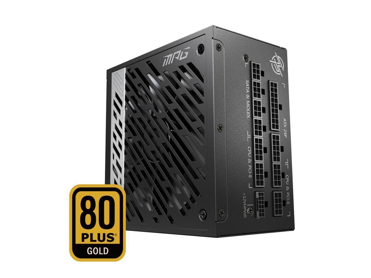 MSI MPG A850GF Gaming Power Supply Full Modular 80 PLUS Gold