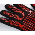 thumbnail image 4 of Guante resistente al calor BRILLAR hasta 800 °C antideslizante negro 1 par, 4 of 5