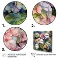thumbnail image 3 of Designart "Purple Green Hydreangea I" Floral Hydrangea Canvas Print, 3 of 5
