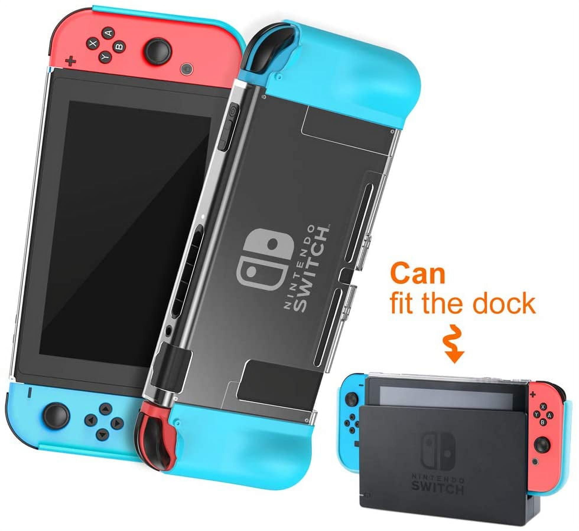 Nintendo Switch SYT FCD Anti-Slip Nintendo Switch zecti PC+TPU Protective Case White