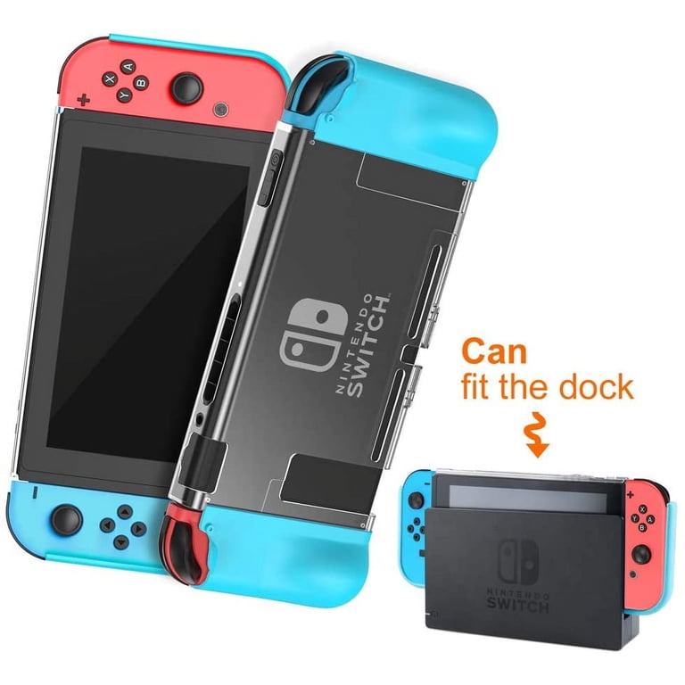 FCD Anti-Slip Nintendo Switch zecti PC+TPU Protective Case White