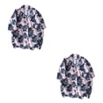 thumbnail image 3 of Qarigey Camisetas de manga corta con estampado geométrico para hombre, camisas hawaianas holgadas, de gran tamaño, de un solo pecho, de Type1 NO1, 3 of 6
