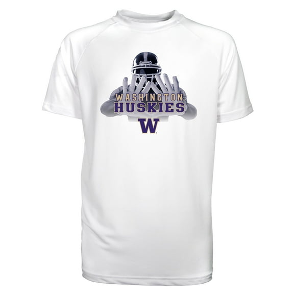 Toddler Garb White Washington Huskies Kevin Raglan Sun Shirt