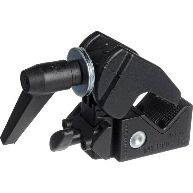 Super Clamp Manfrotto 035 sin perno para una superficie de 5,3 cm de grosor