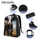thumbnail image 5 of Disketp Cute Prairie Cow Mochila Unisex de Apertura Lateral Completa, Mochila para Laptop para Escuela, Trabajo y Viajes, 5 of 8