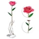 thumbnail image 5 of Rosas De Oro De 24 Quilates, Rosa Rosa Forever Love, Rosa De Eternidad De Tallo Largo Real Con Soporte Para El Día De San Valentín, Día De La Madre, Aniversario, Navidad, 5 of 7