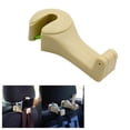 thumbnail image 1 of Soporte para teléfono 2 en 1 para reposacabezas de coche con gancho , colgador para respaldo de asiento para monedero Beige Macarena gancho del reposacabezas del asiento, 1 of 8
