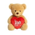 thumbnail image 1 of Oso de Peluche de Felpa Aurora XOXO Besos y Abrazos, 1 of 4