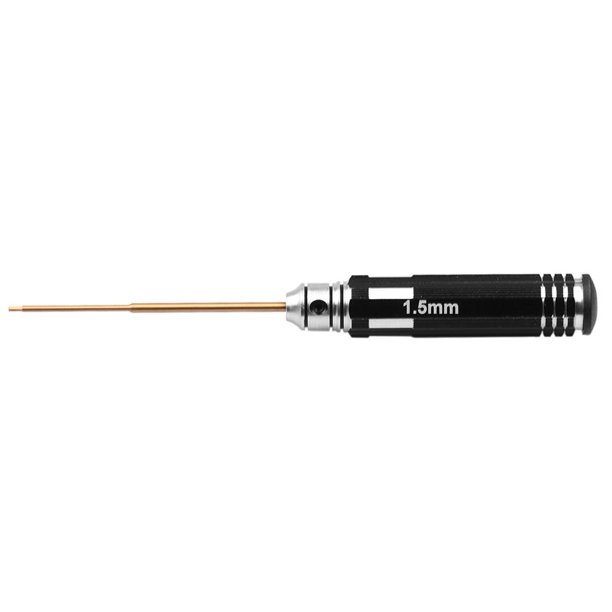 Juego de herramientas de destornillador hexagonal para herramientas de reparación de modelos de drones de helicóptero RC (1,5 mm) Tmvgtek Piezas de repuesto para herramientas