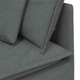 thumbnail image 6 of Bowery Hill Contemporary Large Modular Sofa in Dark Grey Fabric, 6 of 8