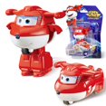 thumbnail image 1 of Super Wings Transformer Toys 2 en Jett Robot Transformer Figuras de acción Modo 2 en 1 Robot Transformer Toys para niños niñas 4-6 6-8 Divertidos juguetes de avión para niños pequeños Niños de 3 4 5 6, 1 of 5