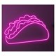 thumbnail image 1 of Letrero De Neón Taco, Cocina Mexicana, Luz LED, Arte Pared Para Restaurante, Decoración Comida Callejera, Entrada Comercial, 50cm, 1 of 2