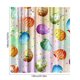 thumbnail image 3 of Cortina de Baño de Pascua, Sin Taladros, con 12 Ganchos, 3 of 6