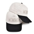 thumbnail image 6 of Riforla Women's Baseball Cap Canvas Trucker Hat for Men & Women Adjustable Baseball Cap with Mommin Embroidery Stylish Outdoor Ponytail Hat for Casual Wear White Sun Visor Hat Women White, 6 of 9