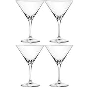 RCR Cristalleria Italiana 4-Piece Crystal Glass Drinkware Set (Invino Martini [12 oz])