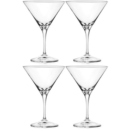 

RCR Cristalleria Italiana 4-Piece Crystal Glass Drinkware Set (Invino Martini [12 oz])