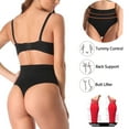 thumbnail image 5 of Ilfioreemio Thong Shapewear for Women Tummy Control Thong Girdle Panties Underwear Body Shaper, 5 of 6