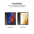 thumbnail image 5 of Ringke Fusion Compatible with Samsung Galaxy Tab S8 Plus / S7 Plus Case, Transparent PC Back TPU Bumper Drop Protection - Clear, 5 of 9