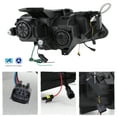 thumbnail image 2 of AKKON - Fit 2016 2017 2018 Chevy Camaro FULL LED DRL Switchback Sequential Triple Lens Projector Headlights Chrome, 2 of 7