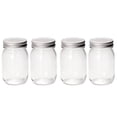 thumbnail image 1 of 1 Ensemble 4 Pcs Bocaux en Verre Pratiques Multi-Fonctions (Transparent), 1 of 8