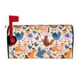 thumbnail image 2 of Lsque Cute Chickens Mailbox Cover Standard Size ,Magnetic Mailbox Covers Post Wraps Letter Box Cover -21x18 in, 2 of 9