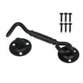 thumbnail image 1 of MasteelfCA Stainless Steel Hook Eye Latch Safety Window Lock Sliding Barn Door Latch Lock, 1 of 7