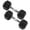 2Pcs 15 LB, variant on EDX 15 LB Rubber Hex Dumbbell – Anti-Roll Grip for Strength Training, Home Gym & Full-Body Workouts