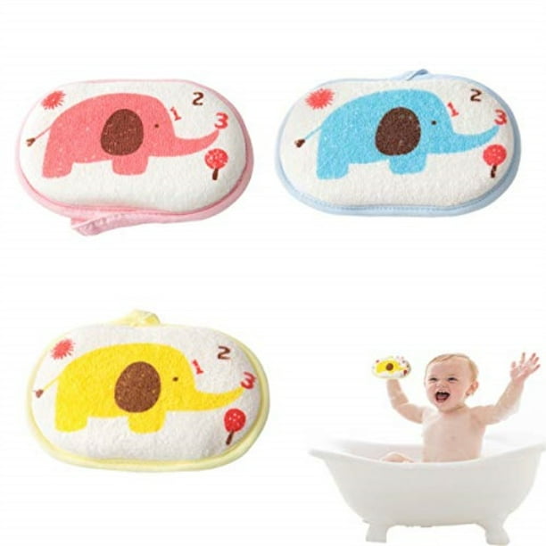 obtanim baby bath sponge soft foam scrubber natural sponge for bathing