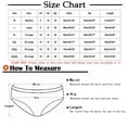 thumbnail image 4 of ylioge Lace Underwear for Women Plus Size M-4XL Lightweight Mid Waisted Panties Ladies Trendy Solid High-Cut Breathable Briefs, 4 of 4