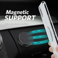 thumbnail image 3 of 2 pcs Magnetic Mounts Flat Cell Phone Holder for Car Dashboard, Wall, Windshield, Mirror, Table, Desk Stick on Universal Compatible with GPS, Smartphones, Echo Auto Keychains and More, 3 of 9