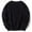 Black, variant on Men's Sports Round Collar Pullover Sweatshirt Long Sleeve Solid Hoodie Clearance