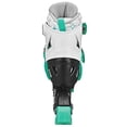 thumbnail image 4 of Patines en línea Roller Derby para niñas, ajustables, color menta, 4 of 5